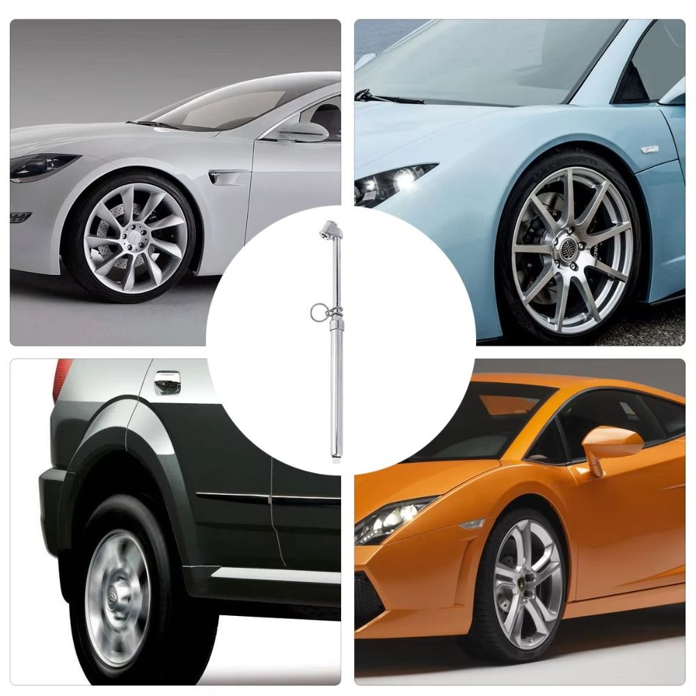 Portable Air Pressure Gauge High Precision Mechanical Air Gage Tire Pressure Gauge RV Vehicle