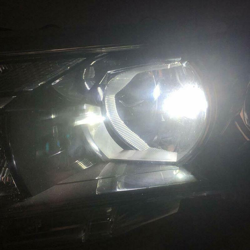 2Pcs 9005 9006 Led Hi-Low Beam Headlight 100W 19000Lm Fog Lights 6000K White