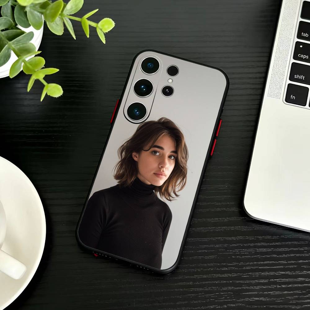 Miss Germany D-JasminSchmid Phone Case For Samsung S26,S25,S24,S23,S22,S30,S21,Ultra,Plus,FE 5G Black Soft Cover