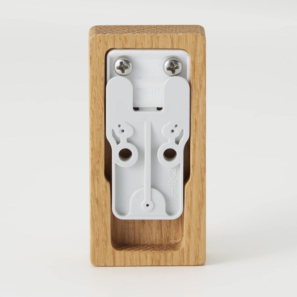 MUJI Furniture 82944853 Wall-Mounted Hook, Oak,