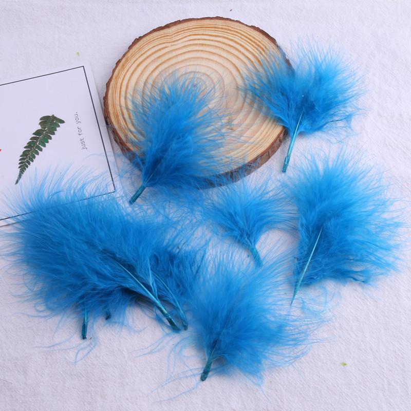 Blood vessel velvet feather turkey feather jewelry cat toy cat stick handicraft dream catcher decorative material