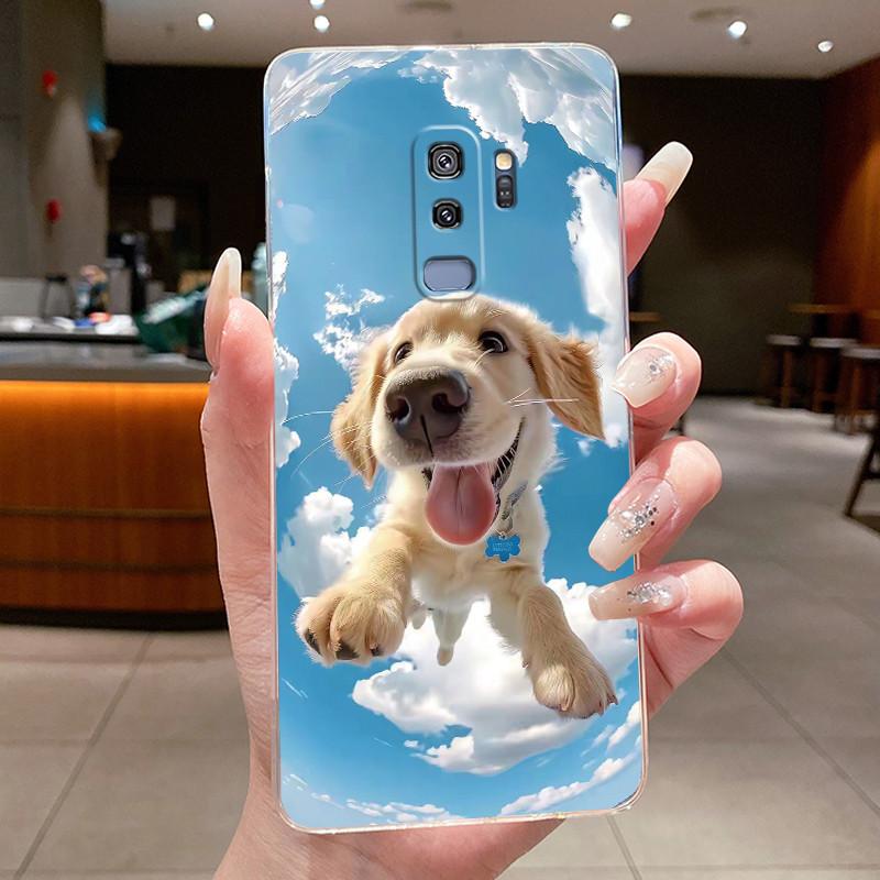 

Phone Case For Samsung Galaxy S9 Plus S9+ SM-G960F SM-G965F Luxury Dragon Cute Cool Boys Girls Transparent Silicone Casing cover Galaxy S9+