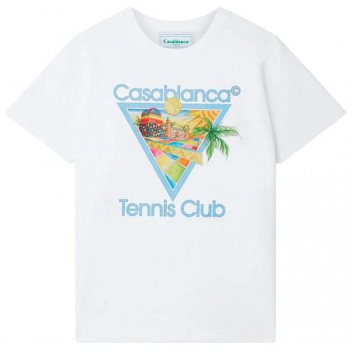 Casablanca Mens Afro Cubism Tennis Club T-Shirt