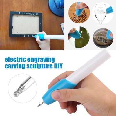 Engraving Electric Craft Pen Carving Handheld Kit Etching Tool Wood Glass Metal