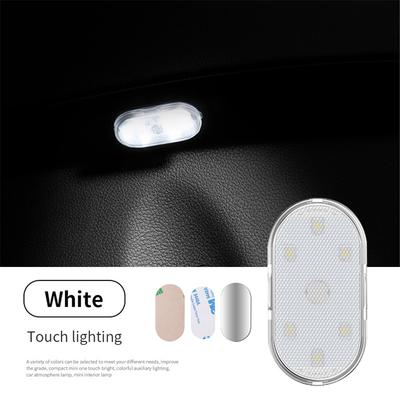 LED Touch Light Multi Color Car Lights Wireless Roof Ceiling Sensor Read Lamp Mini USB Charging Light Auto Interior Accsesories