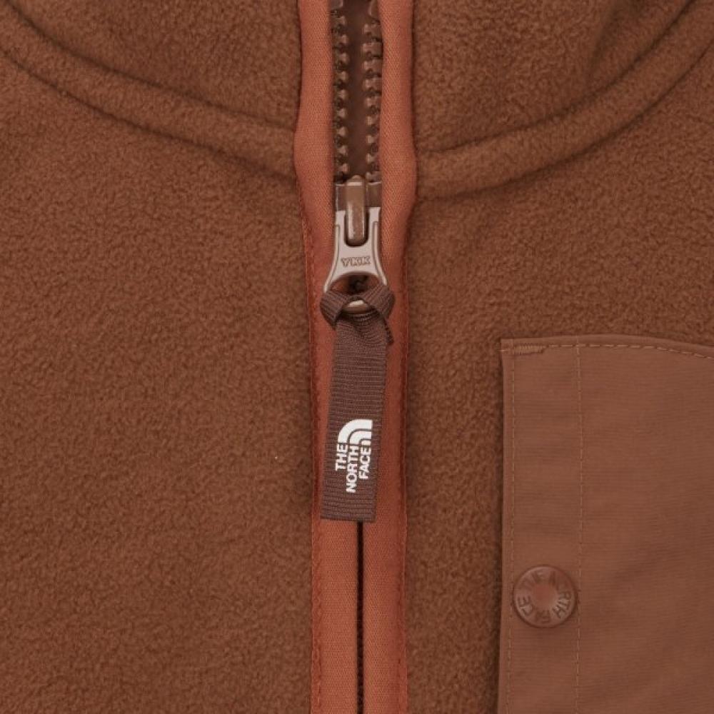 The North Face Kids Campout Fleece Jacket Brick Nj4fr50w