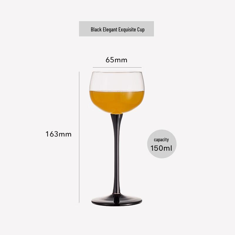 

LISM French Vintage Artificial Crystal Stemmed Glass