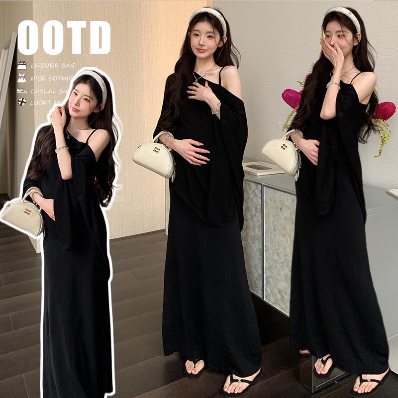 2026 Early Spring Elegant Knit Shawl and Camisole Set M