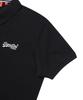 Syupeodeulai Vintage Logo Polo Shirt Black Sdmiqap60Blk