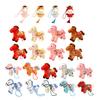 Cute Mini Horse Pendant Keychain Good Luck Horse Ornament Simulation Stuffed Animal Chinese Zodiac Horse Gift