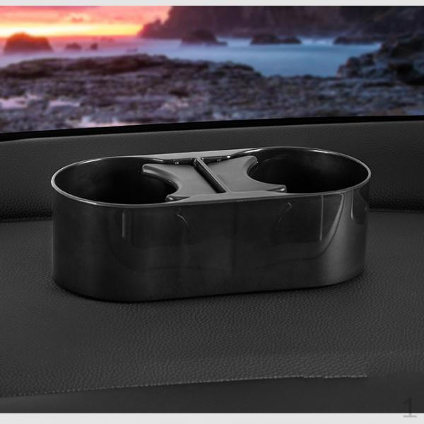 Auto Double Drink Holder Car Cup Front Seat Beverage Organizer for Suvs Cars Camping A