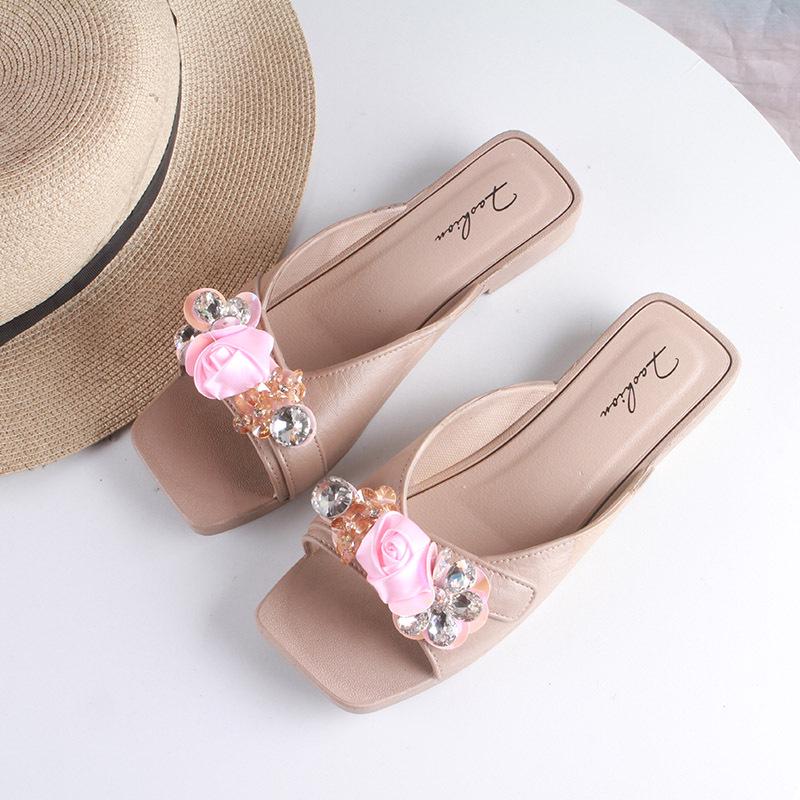 Yuzhihao Women s Summer Butterfly Flat Sandals - Casual Outdoor Beach Slippers 40-41