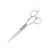 DEEDS Haircutting Scissors for Home Thinning Scissors with Case Thinning Approximately by a Japanese Scissors Manufacturer Use, (6.0 Inches, Rate