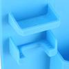 Silicone Toiletry Organizer Waterproof Toothbrush Holder Self Adhesive Shelf