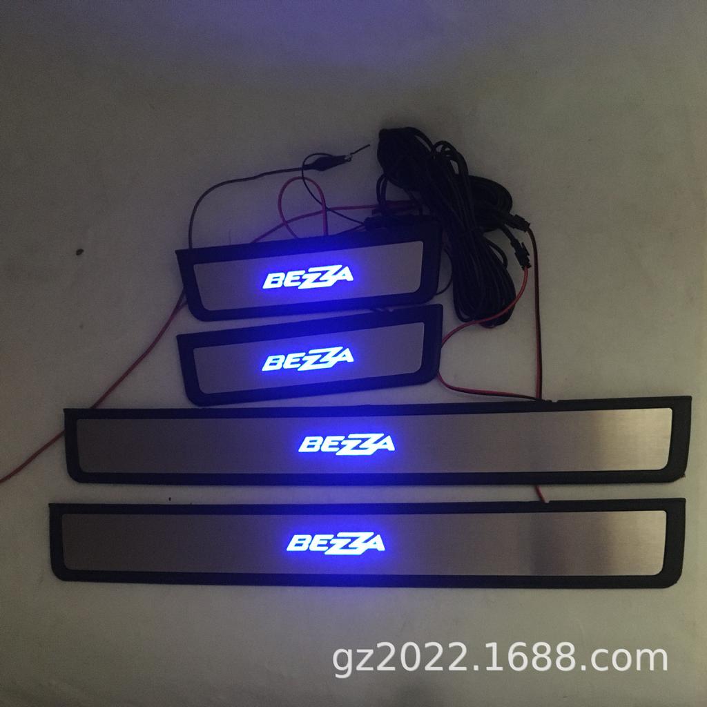 Perodua Bezza LED Edelstahl Einstiegsleisten Modifikation