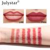 Pink Waterproof Automatic Matte Lip Liner - Smudge-Proof Lipstick Pencil