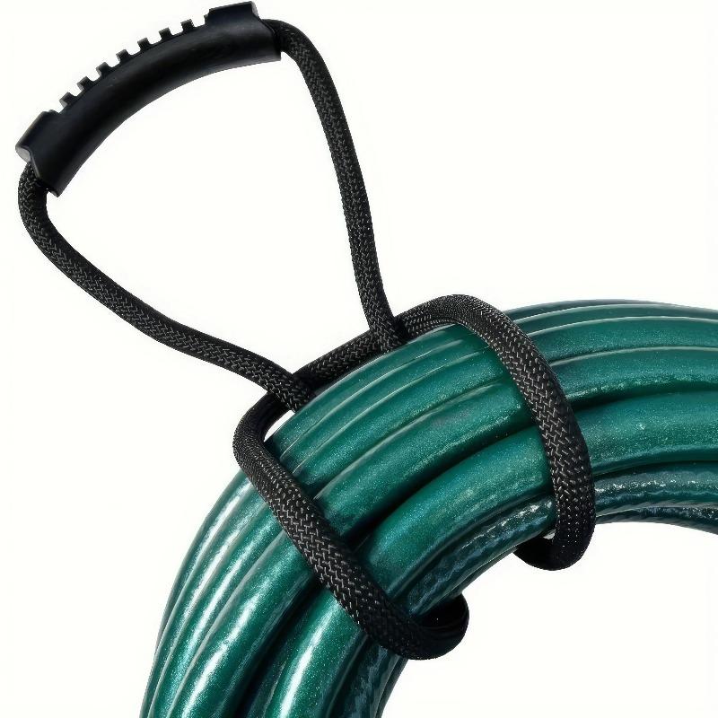 1 Black Eco-friendly Storage Straps, Made of Eco-friendly Materials, Suitable for Outdoor Camping