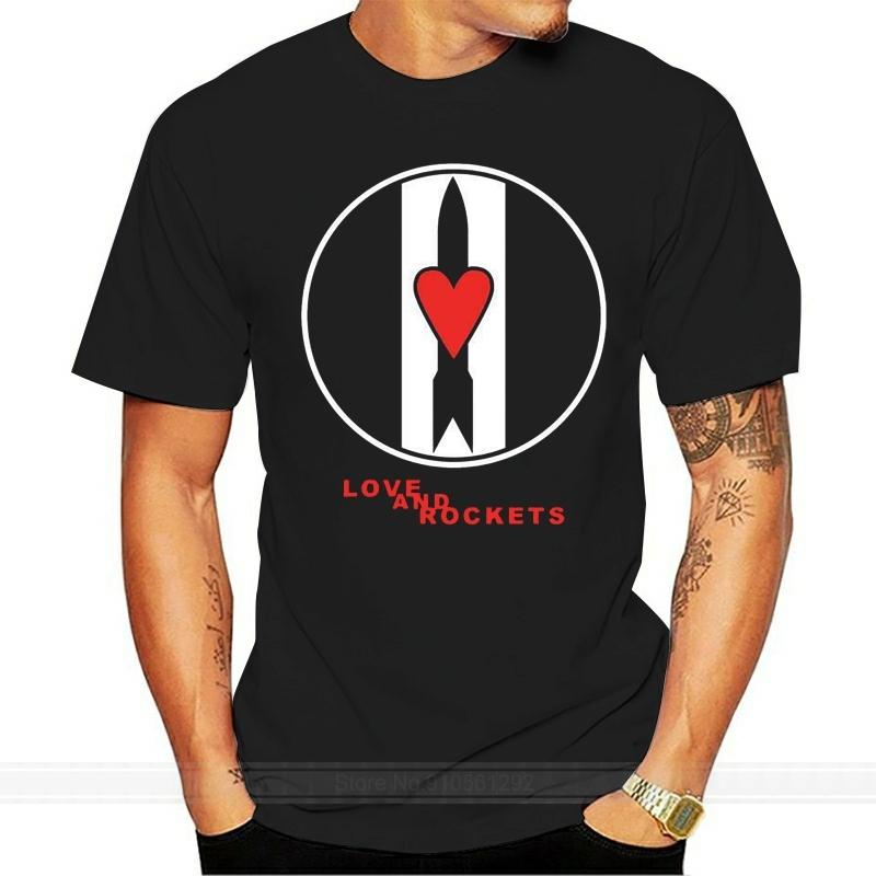 New Love And Rockets 6 New T Shirt  Em1 Popular Tee Shirt cotton tshirt men summer fashion t-shirt euro size
