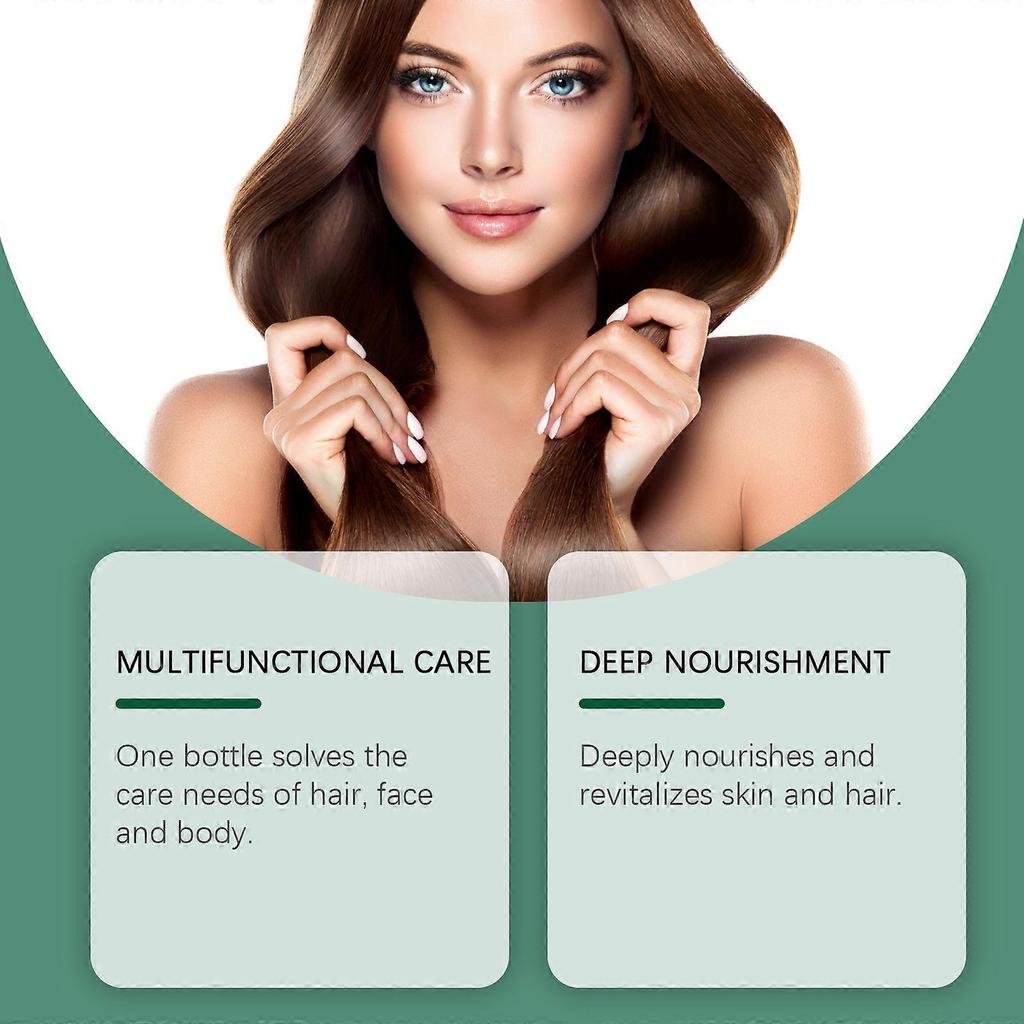 Cactus Essential Oil for Daily Hair Care, Gentle Moisturizing for the Whole Body, Plant-based Body Care Massage Oil 50ml