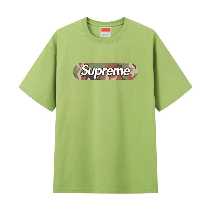 ZL14 Supreme 2025 Sommer-T-Shirt aus reiner Baumwolle mit Rundhalsausschnitt und Aufdruck, hochwertiges Paar-T-Shirt