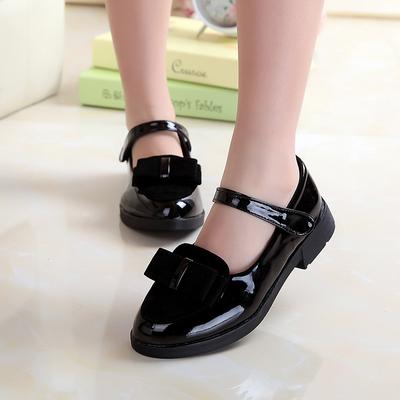 Scarpe in pelle versatili alla moda per ragazze Scarpe Mary Jane per bambini Scarpe casual da studente in stile principessa