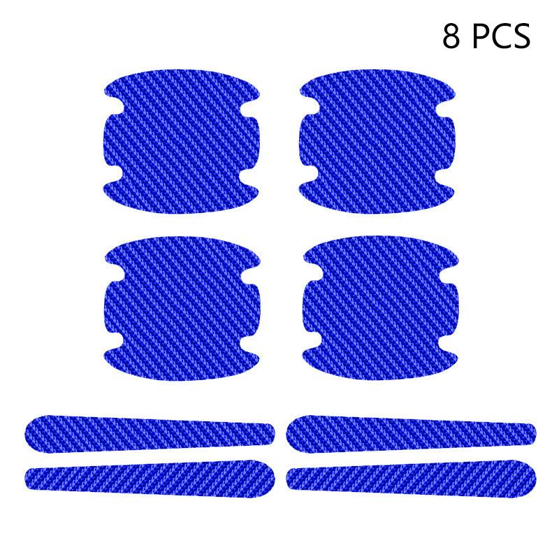 4/8 st Bilhandtagsdekal för repförhindrande Skyddsfilm