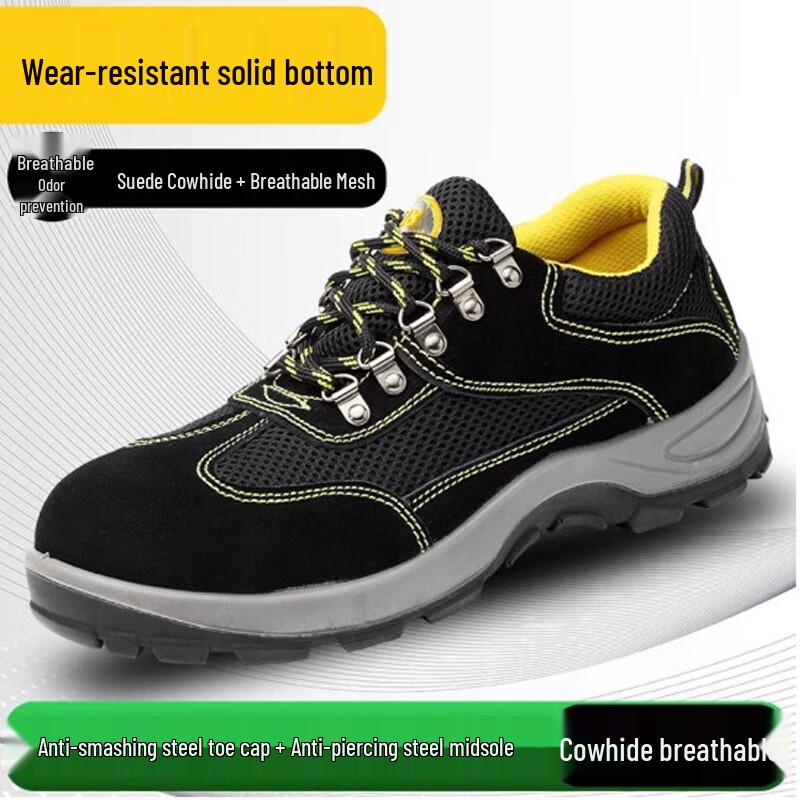Men s Steel Toe Puncture-Resistant Safety Work Boots