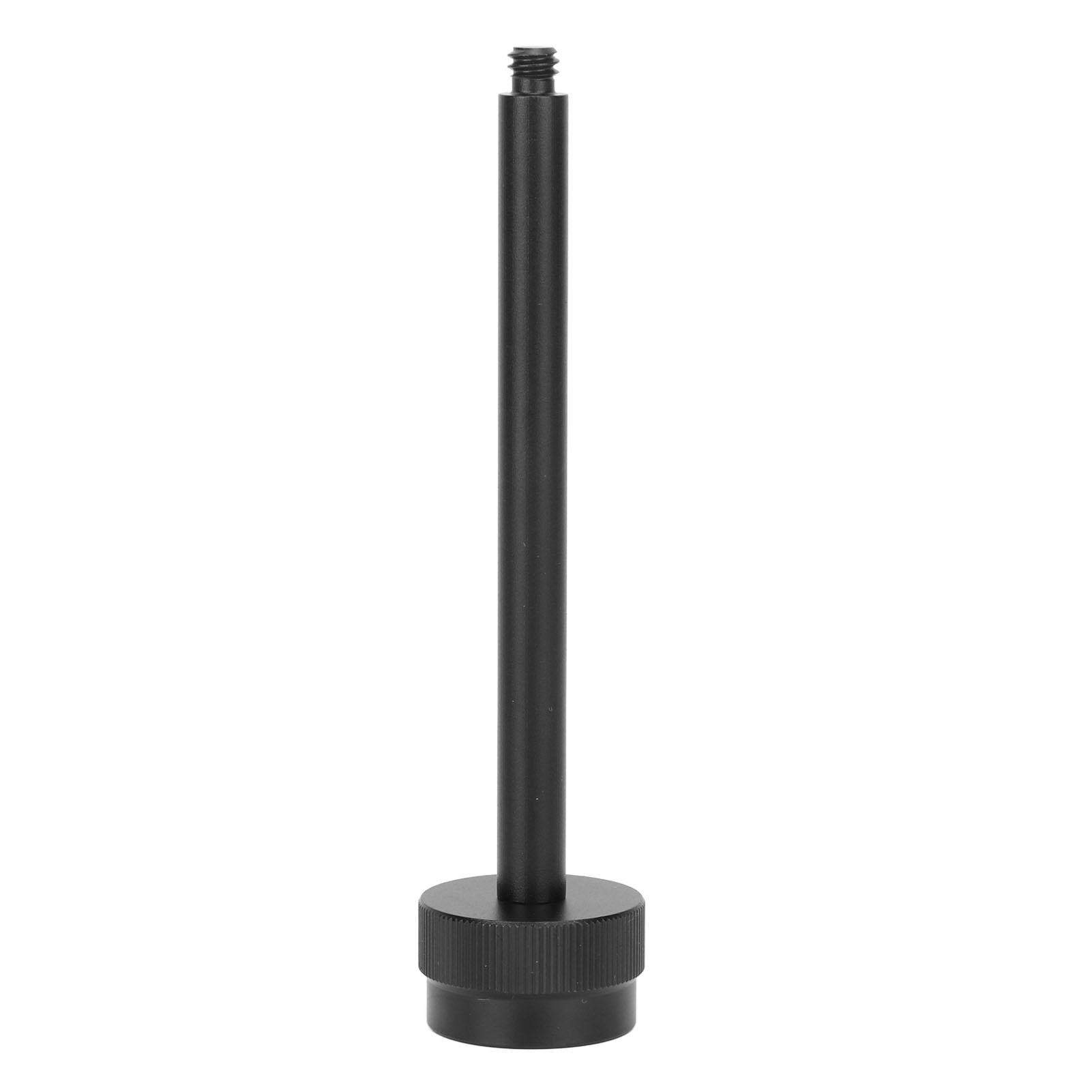 

Tank Lamp Holder Aluminum Alloy 1 4 Thread Expandable Rod Flat Gas Tank Light Adapter for Camping Outdoor Use Black
