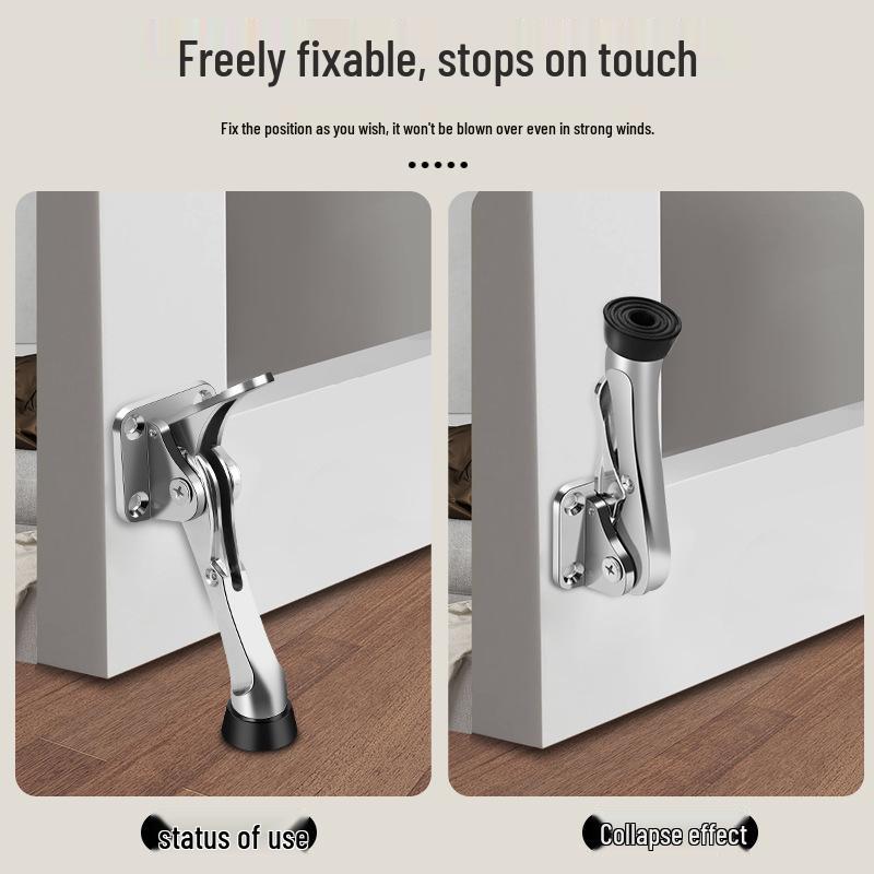 Second Gen Hole-Free Foot Pedal Door Stopper - KFC Foot-Operated Shop Door Positioner