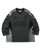ISTKUNST Sporty Football Mesh Top_Charcoal(Ik2Esmt580A)