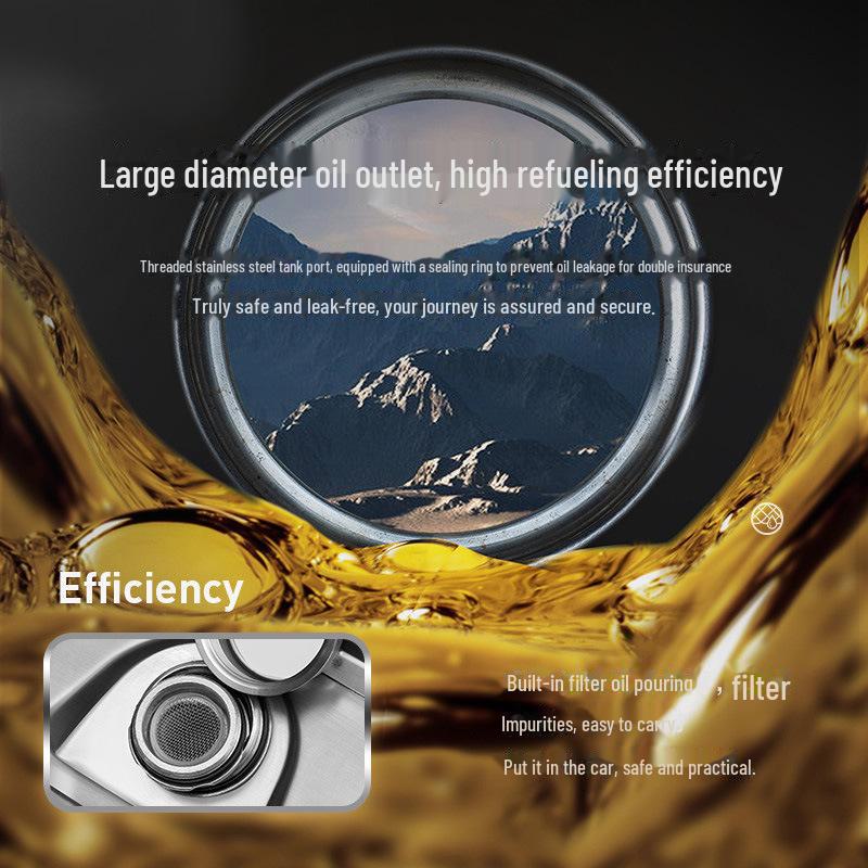 Butoaie de benzină din oțel inoxidabil 30L, 20L, 10L Rezervor de combustibil diesel