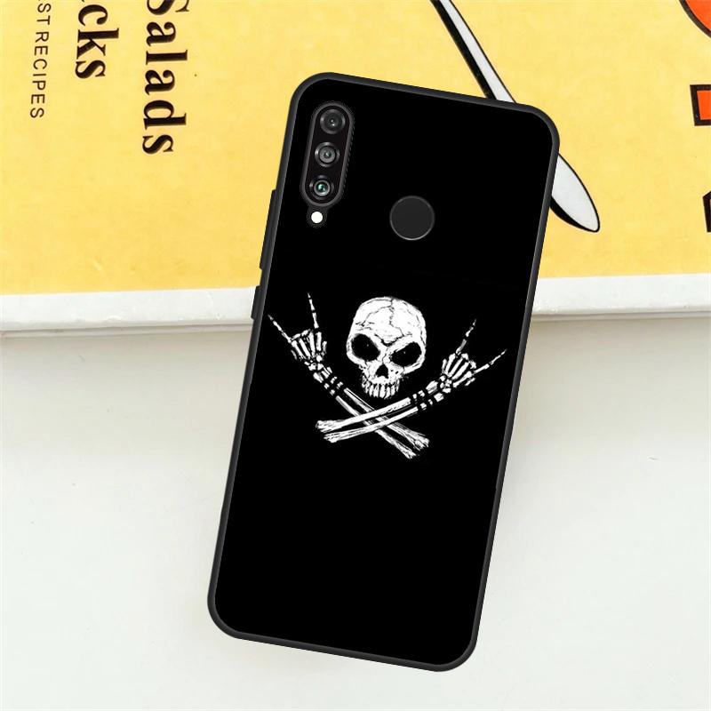Skeleton Middle Finger For Huawei Nova 9 10 SE 7i 8i 11i 12i 12s Y73 Y72 Y61 Y91 Y90 Y70 P30 P40 Lite Y60 Pro Case