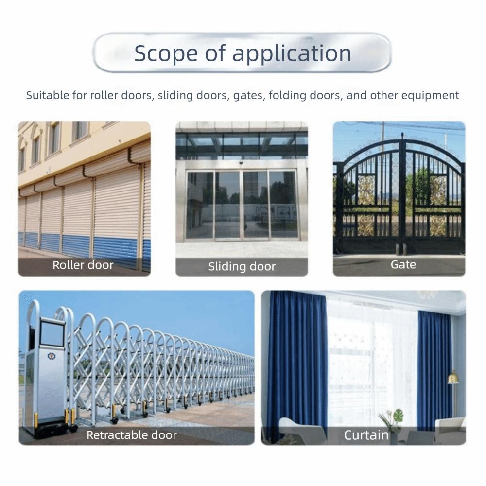 Plastic Door Opener Replication Four Button Remote Control Garage Door Retractable Door