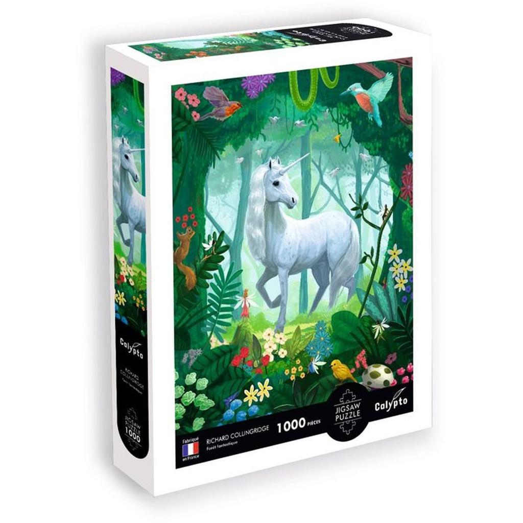 Puzzle - SENTOSPHERE - Calypto - 1000 pieces - Foret enchantée - Richard Collingridge - Toucher soyeux - Des 9 ans
