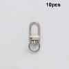 10Pcs Metal Universal Buckle Bag Buckle Multi Color Optional Key Buckle Alloy Buckle Lobster Buckle Bag Accessories