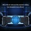 JK02 Telescopic Gamepad Controller Semiconductor Radiator Game Cooler Handle For IOS/Switch/Android Mobile Phone Gaming Joystick