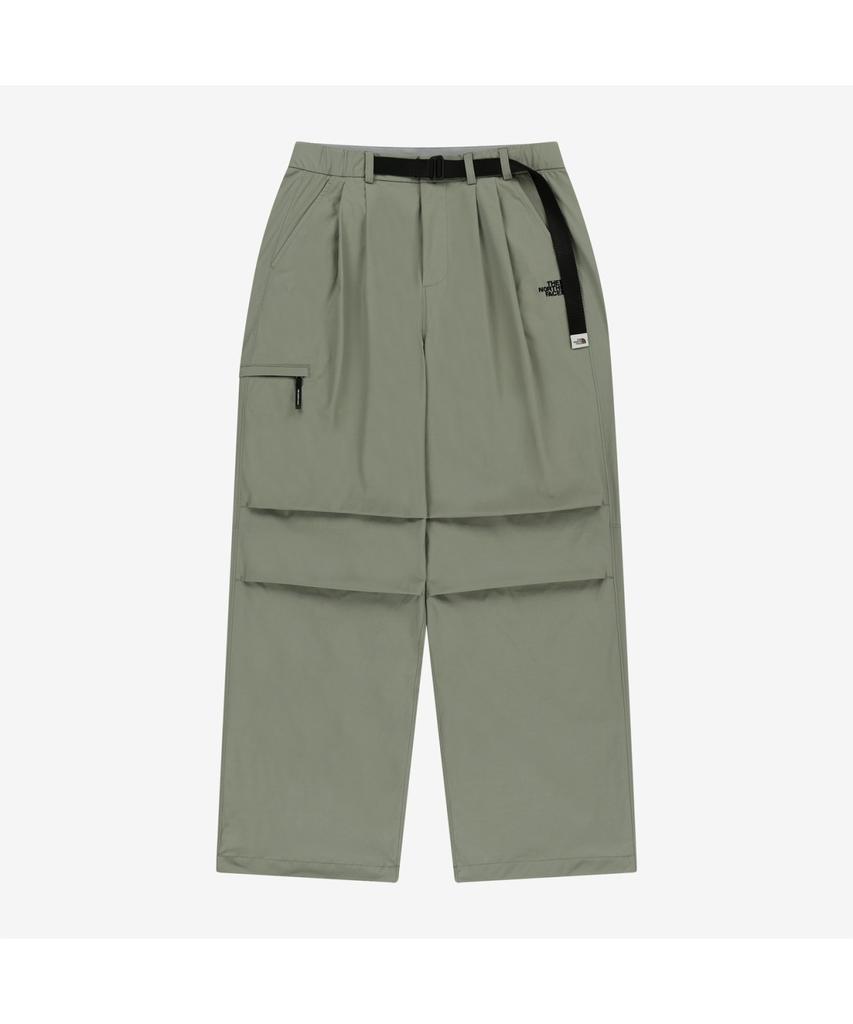 Noseupeiseu Np6Ns01K White Label Parachute Pants Slate