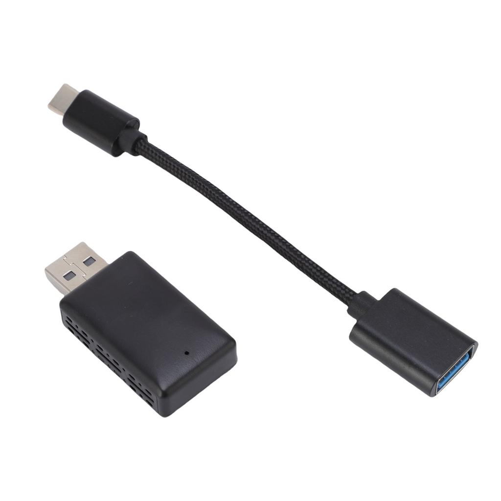 Wireless Adapter for Carplay for Android Auto 2 In 1 WiFi 6 Bluetooth Car Wired To Wireless Adapter