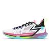 361 Big 3 Future Dämpfung Rutschfest Abriebfest Niedrige Basketballschuhe Herren Weiß Schwarz 672411114-1