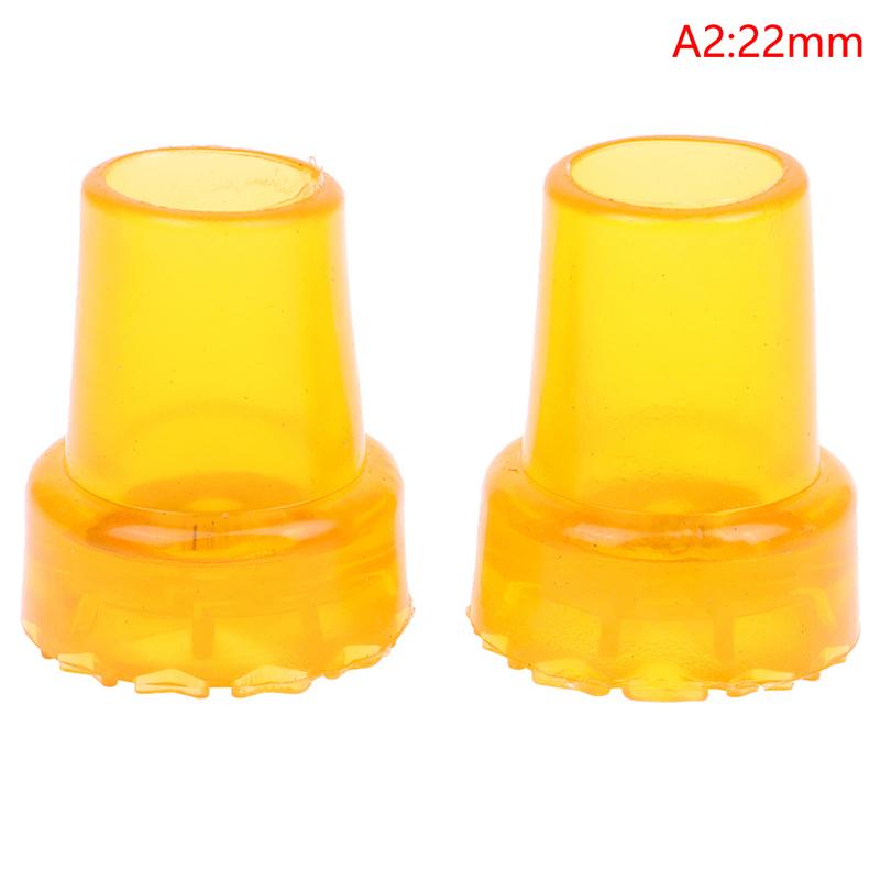

2 шт. 19 мм/22 мм противоскользящая резиновая накладка на наконечник костыля прочная резиновая противоскользящая прочная трость замена для трости костыль конец 22mm