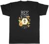 Bumblebee Bee Day Flowers Floral Bee Happy Mens T-Shirt Tee Gift Top