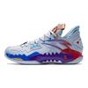 Anta Kids Crazy Tide 5 Trendy Comfortable Shock Absorbing Durable Low Top Basketball Shoes Kids Basketball Shoes Blue 312331101-3