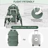 Ryanair Rucksack 40x20x25 Kabinentasche Reiserucksack für Männer Frauen Handgepäck Freizeit Laptop-Rucksack mochila para viaje cabina