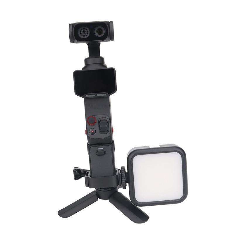 Camera Expansion Housing Case Cage Bracket for Insta360 Luna Ultra Universal Accessory Mount for Vlogger Outdoor Shooting