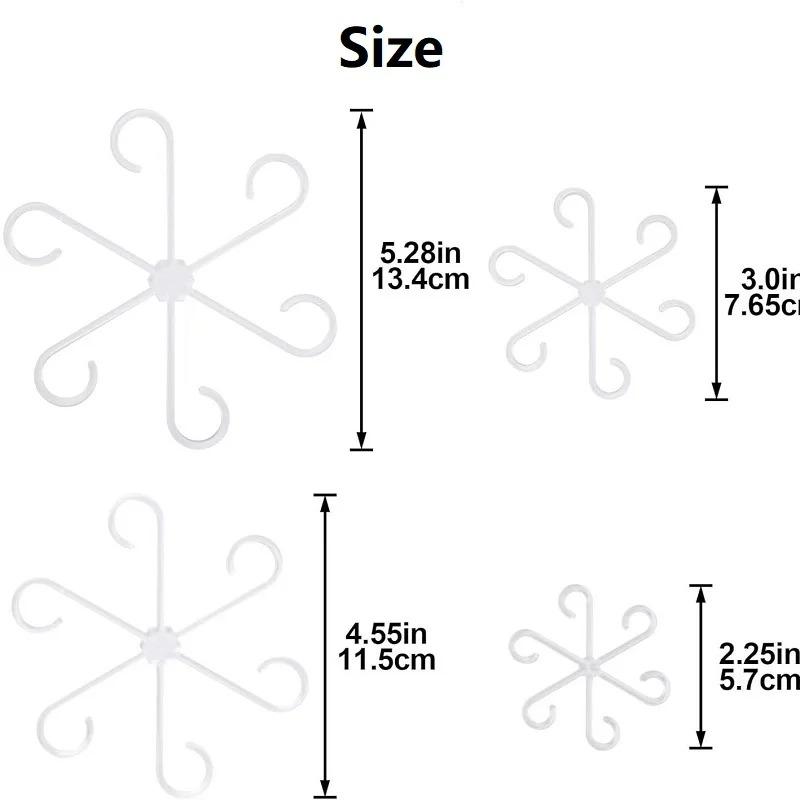 4PCS Plant Anti-Toppling Support Pole - Folding Green Plant Fixator Flower Hydroponic Garden Accessories ZWLZJ02