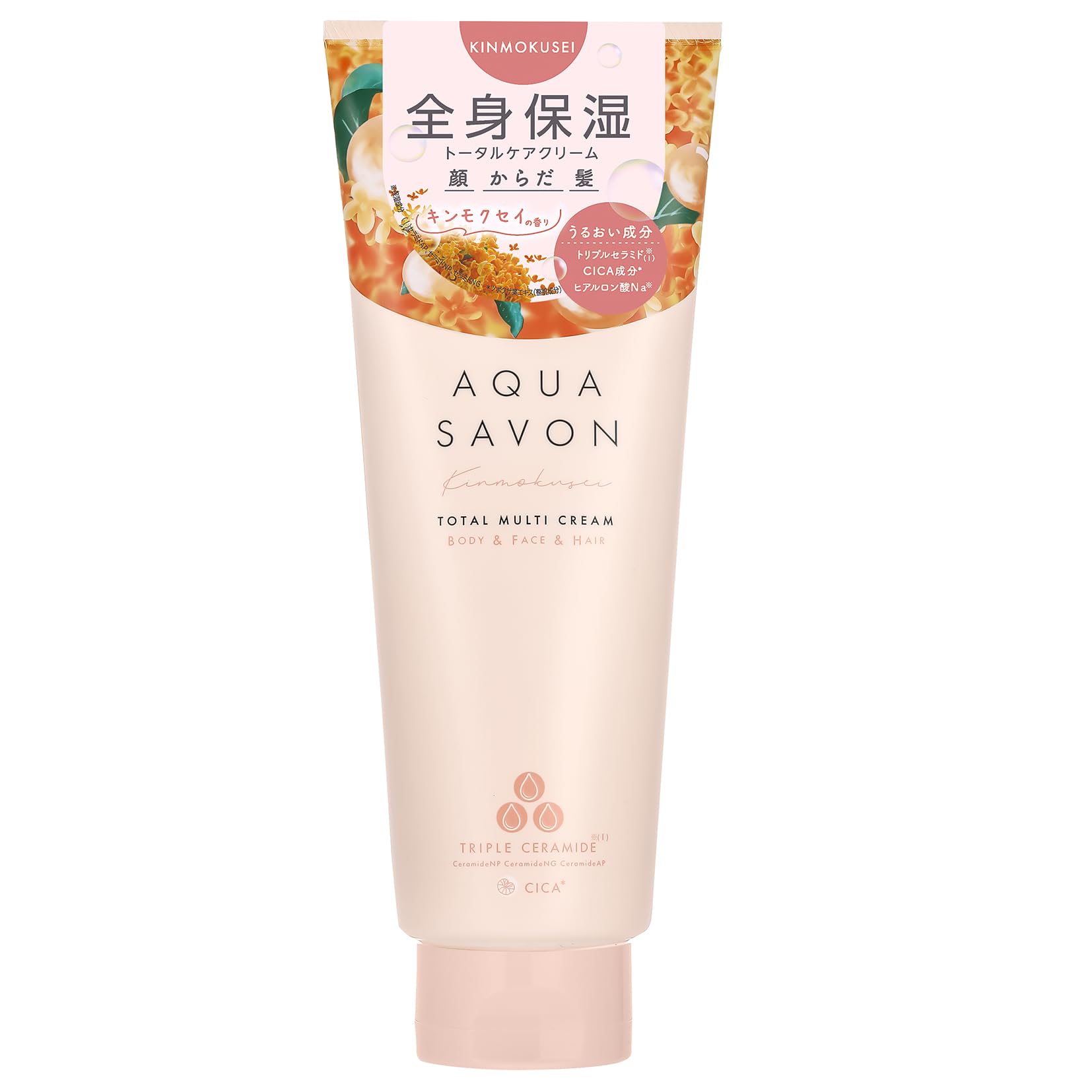 Aqua Savon Total Multi Cream, Osmanthus Scent (22a) 230g