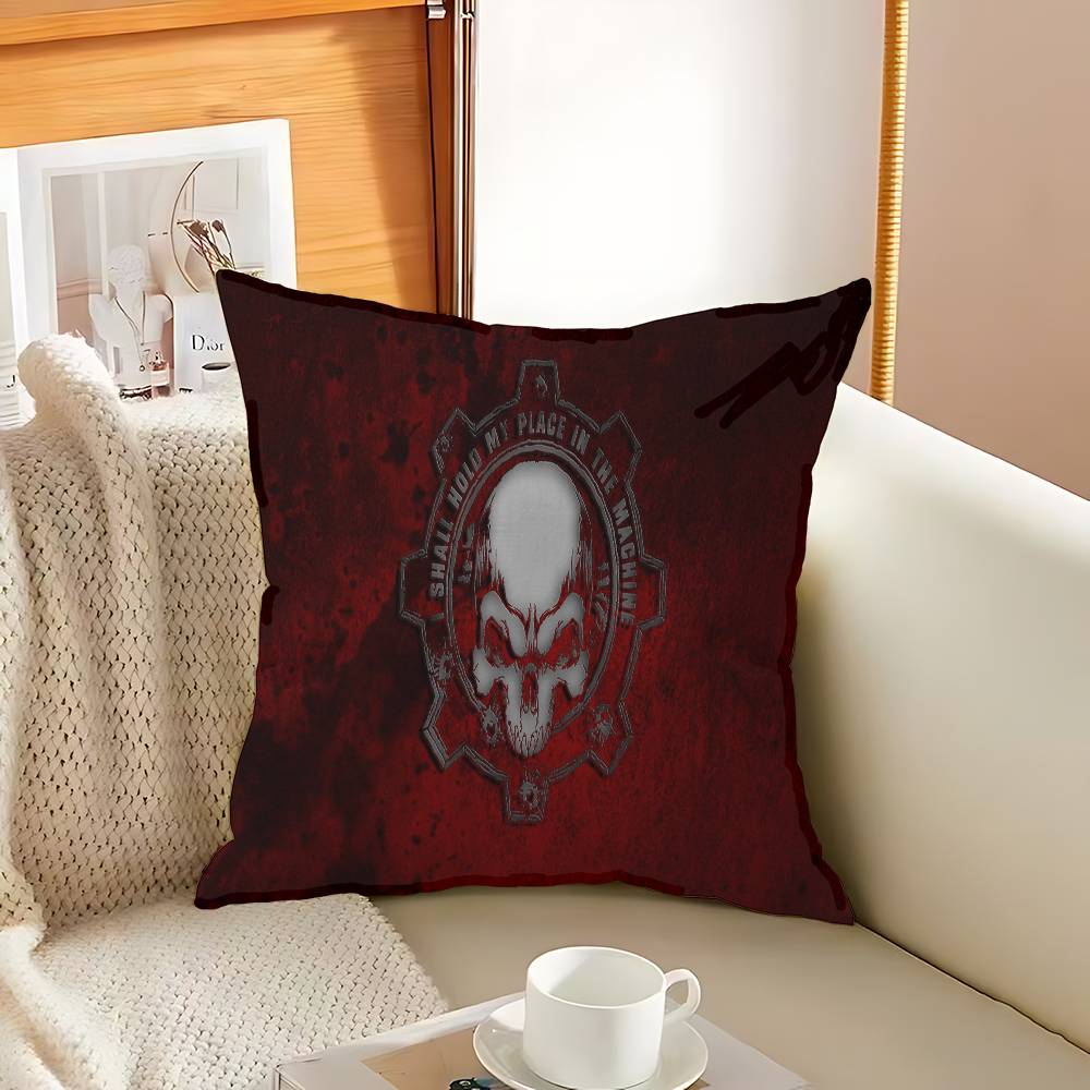 G-Gears O-Of W-War Decorative Room Aesthetics Pillow Case Home Decor Bedroom Sofa Bed Couch Pillow Cover 45x45