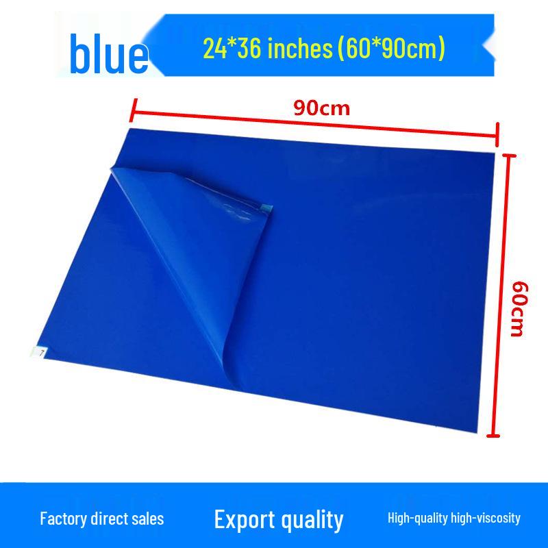 Tearable Anti-Static Cleanroom Sticky Mat for Shoe Sole Dust Removal