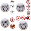 Silver Ultrasonic Pest Control Device For Home Use With 25khz Frequency Power