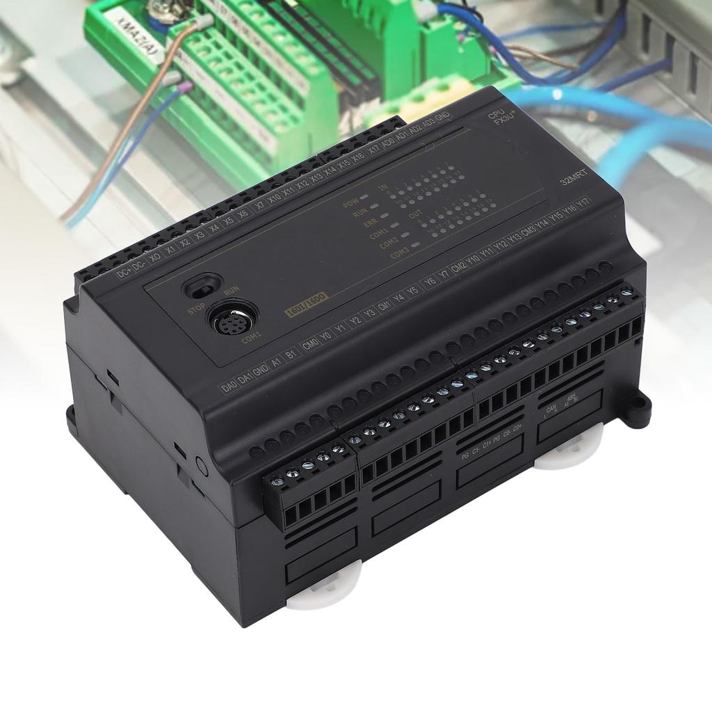 PLC Control Board 16in 16out RS232 RS485 High Speed Pulse Counting Industrial Controller Programmabl